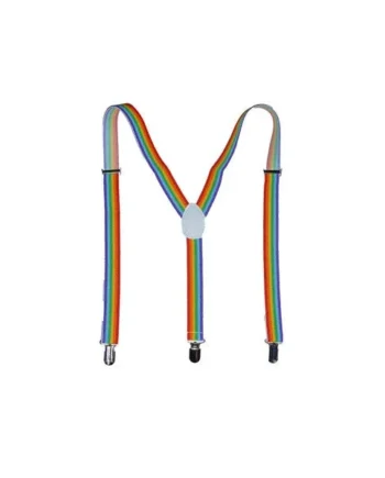 Rainbow Pride Suspenders