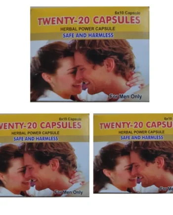RANA HERBAL TWENTY-20 HERBAL POWER CAPSULE FOR MEN (180 Capsules)