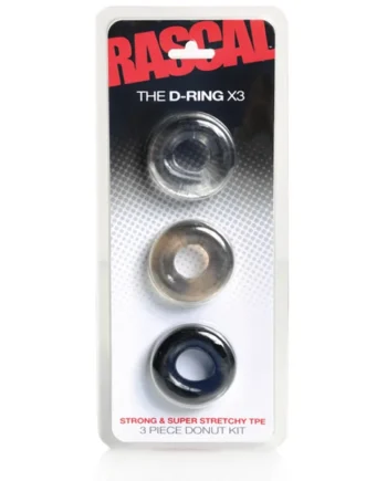RASCAL THE D-RING 3PK