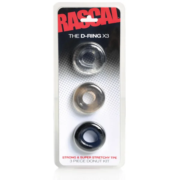 RASCAL THE D-RING 3PK