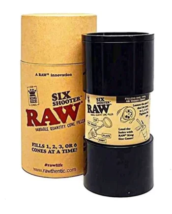 Raw Six Shooter For King Size Cones