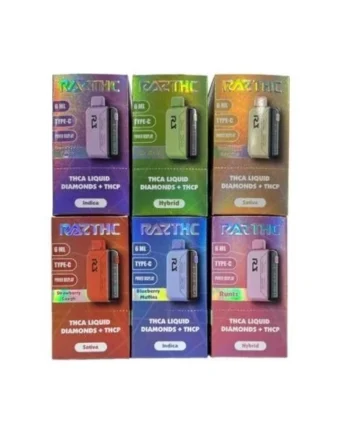 Raz THCA Liquid Diamonds + THCP Sour Diesel