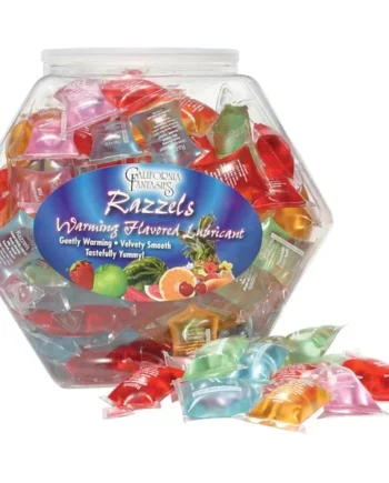 Razzels Warming Lube 10ml Assorted Bowl of 100
