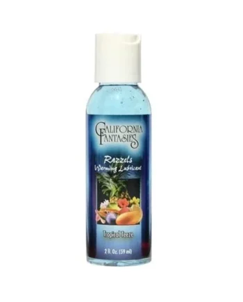Razzels Warming Lubricant - Tropical Teeze - 2 Oz. Bottle
