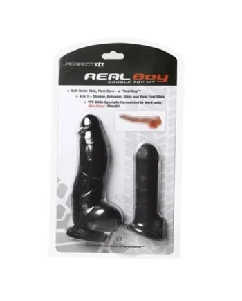 Real Boy Double Toy Kit - Black