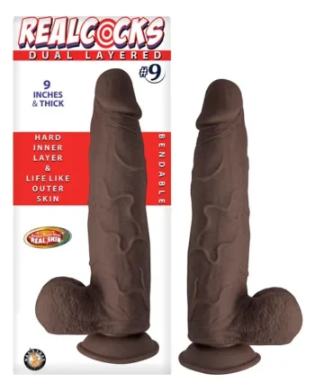 REAL COCKS DUAL LAYERED #9 DAR