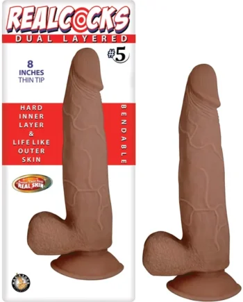 Realcocks Dual Layered #5 - Brown