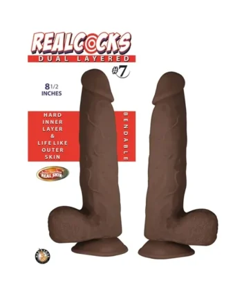 RealCocks Dual Layered #7 – Dark Brown