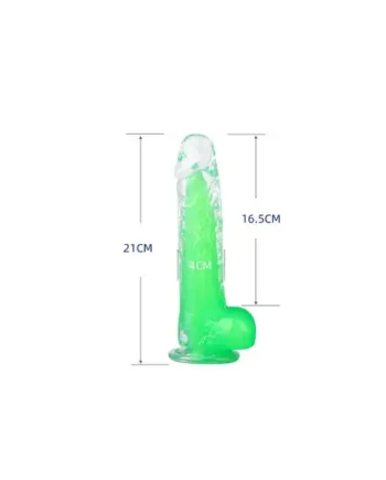Realistic Crystal Jelly Dildo