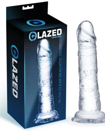 Realistic Dildo Crystal Material 19 cm