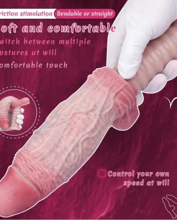 Realistic Dildo Female Handy Sex Toys – Flesh Bareskin Penis Silicone Masturbation Toy