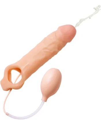 Realistic Ejaculating Penis Enlargement Sheath