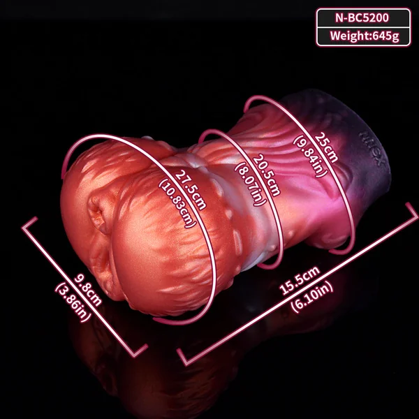 Realistic Pocket Masturbator Torso Sex Doll - Life Size Dual Pussy Sleeve Men Blowjob Toy