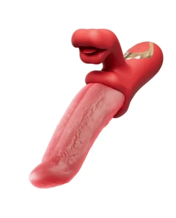 Realistic Tongue Licking Swinging G-spot Vibrator