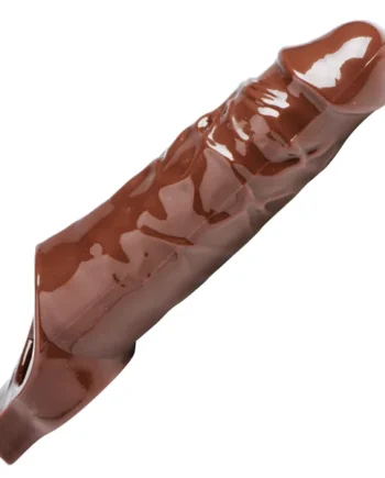Really Ample Penis Enhancer Sheath - Brown