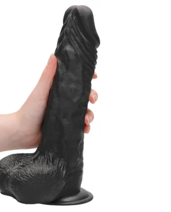 RealRock 10" Realistic Dildo With Balls & Suction Cup