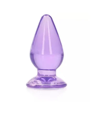 Realrock Crystal Clear Anal Plug 4.5" by Shots