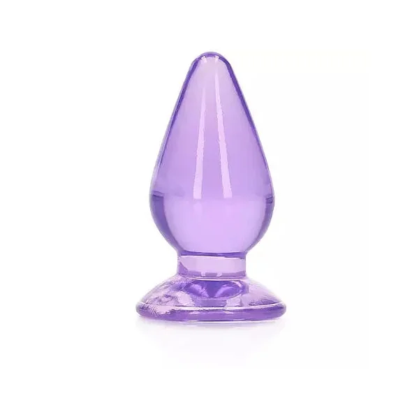 Realrock Crystal Clear Anal Plug 4.5" by Shots