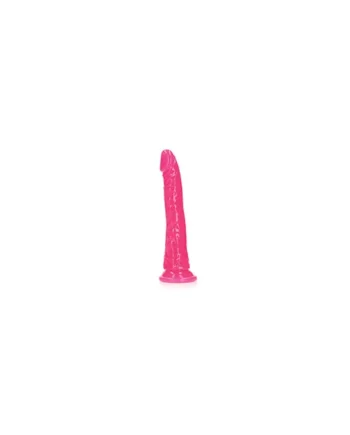 RealRock Glow in the Dark 8 Inch Slim Dildo