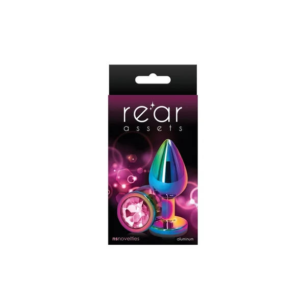 Rear Assets Aluminum Anal Plug Gem Medium by NS Novelties