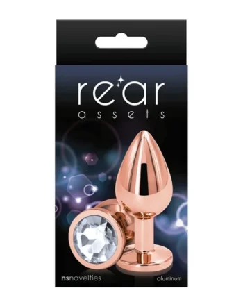 Rear Assets Rose Gold Medium – Clear