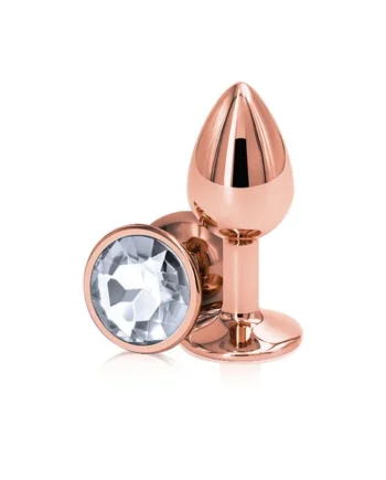 Rear Assets - Rose Gold - Small - Clear