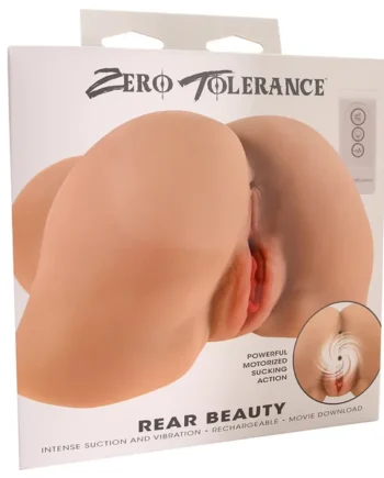 Rear Beauty Vibrating Masturbator by Zero Tolerance