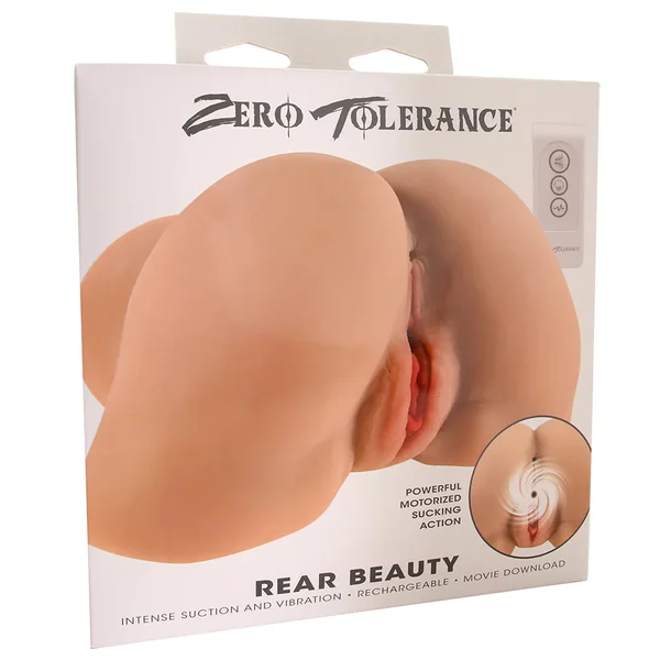 Rear Beauty Vibrating Masturbator by Zero Tolerance