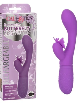 Rechargeable Butterfly Kiss Flutter - Purple