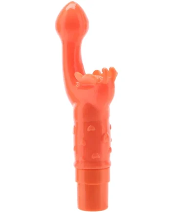 Rechargeable Butterfly Kiss Vibe in Orange