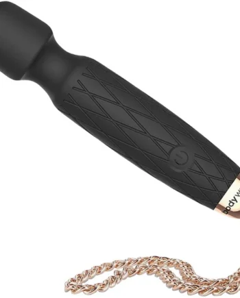 Rechargeable Luxe Mini Wand Massager By Bodywand - Black