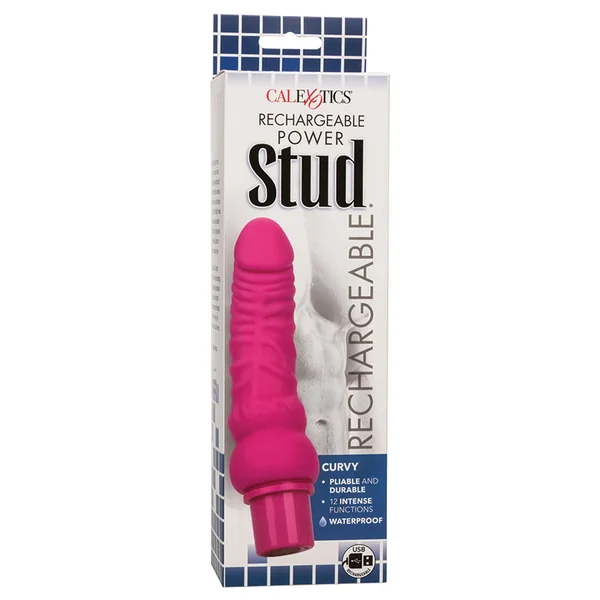 Rechargeable Power Stud Curvy - Pink