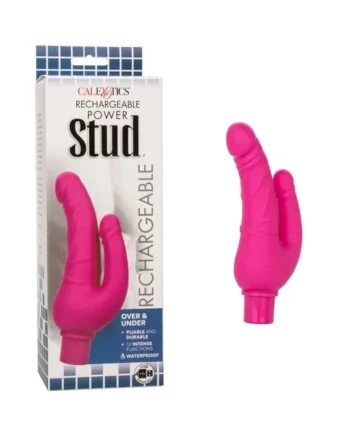 Rechargeable Power Stud Over & Under – Pink