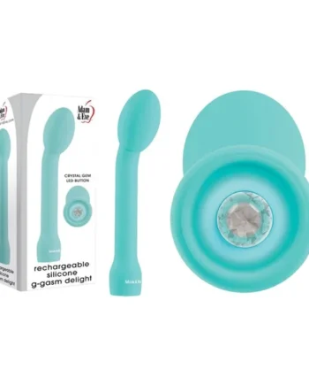 Rechargeable Silicone G-Gasm Delight Vibrator 7" by Adam & Eve