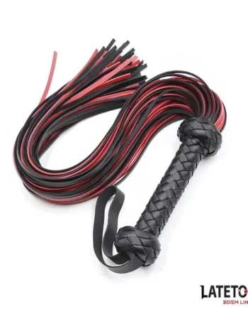 Red Black Flogger 65 cm