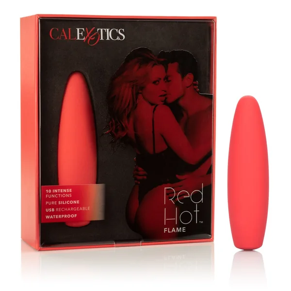 RED HOT FLAME CLITORAL FLICKERING MASSAGER