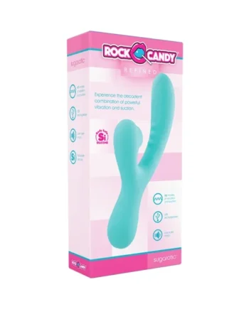 Refined Sugarotic Suction Dual Stimulator Teal