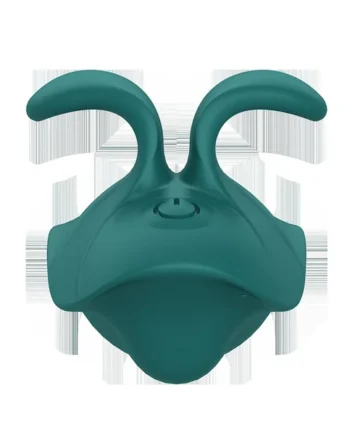 Remote Control Panty Leaf Vibrator-Green