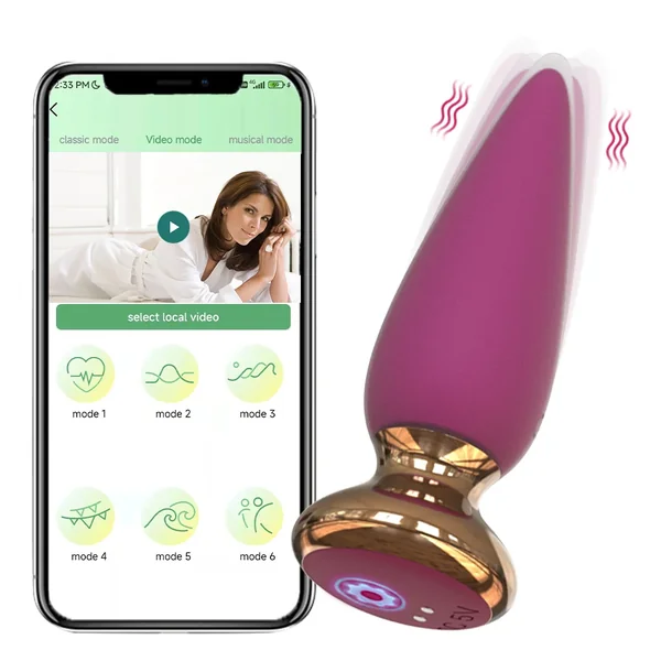 Remote Control Small Anal Vibrator