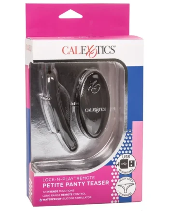 Remote Lock-N-Play Rechargeable Petite Panty Teaser 3.75