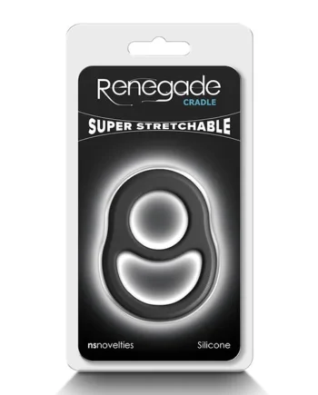 Renegade Cradle Cock Ring & Ball Ring by NS Novelties