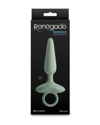 Renegade Maverick Vibrating Anal Plug - Sage