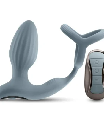Renegade Pinnacle Rotating Vibrating Prostate Plug With Cock Ring