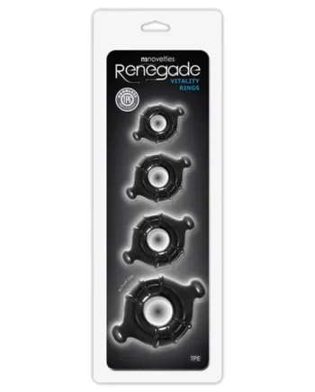 Renegade Vitality Rings – Black