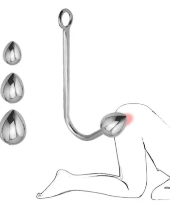 Replaceable Stainless Steel Anal Hook BDSM Sex Toy