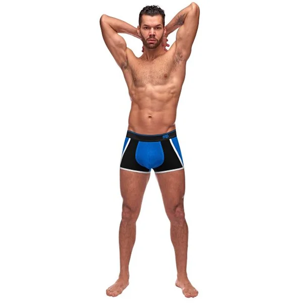 RETRO SPORT PANEL SHORT ROYAL BLUE/ BLACK MEDIUM