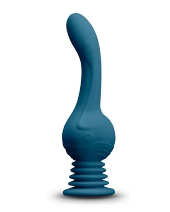 Revolution Earthquake Rechargeable Silicone Vibrator with Remote Control – Teal