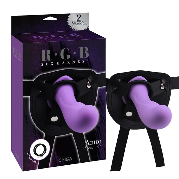 R.G.B Amor Strap-On Dildo