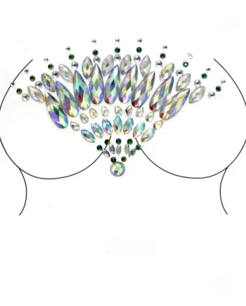 Rhinestone Chest Cover Gems 008