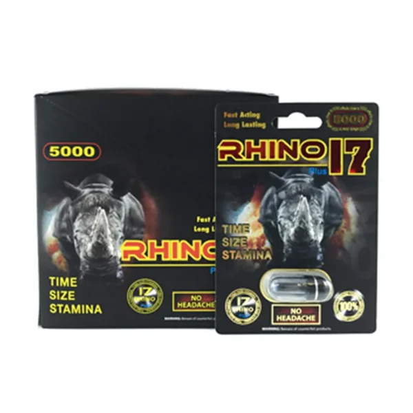 Rhino 17 5000 Plus 1ct pill (24/Dp)